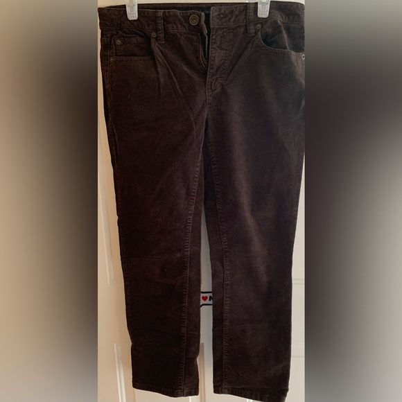 Calvin Klein brushed corduroy like new Size 8 brown $15.00 - Picture 2 of 2